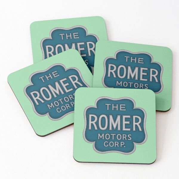 Item preview, Romer vintage car logo designed and sold by Hahnel Studio.