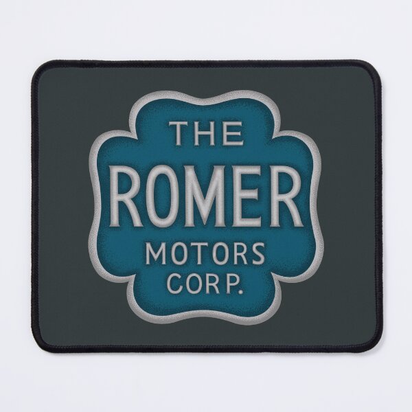 Item preview, Romer vintage car logo designed and sold by Hahnel Studio.