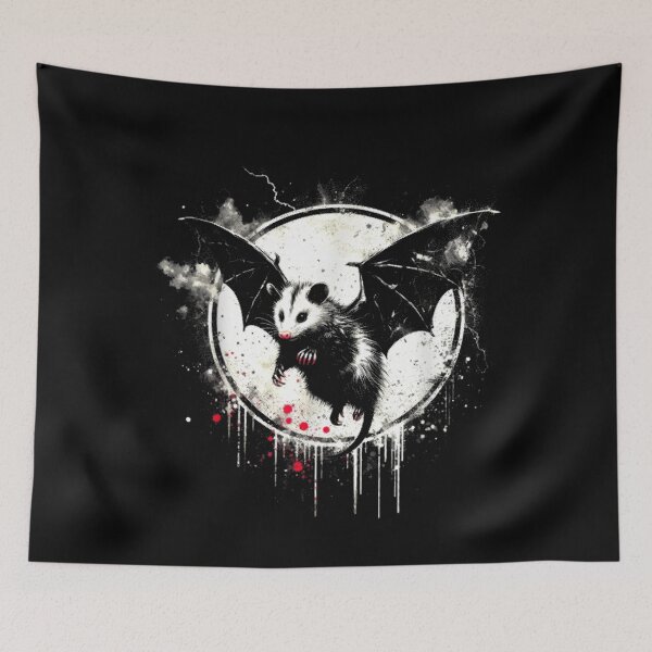 Item preview, Opossum Bat - Funny Cute Possum Bat Halloween Lover , Opossum Gift For Mom Dad Kids designed and sold by Opossum GIFT ★★★★★.