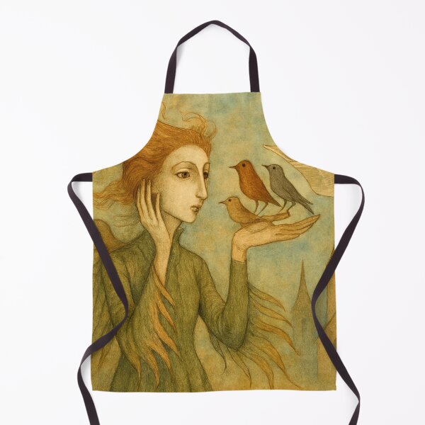 Item preview, Listen to the birds, not the news. designed and sold by Motes of the Gleam.