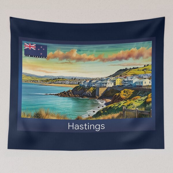 Item preview, Hastings New Zealand Travel designed and sold by Thistle-TShop.