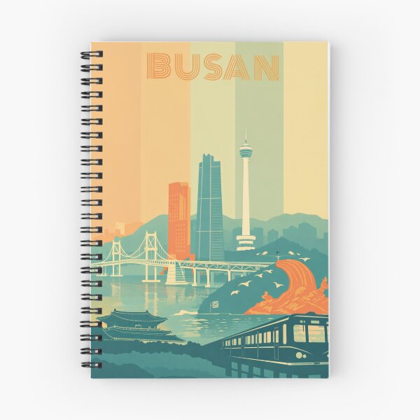Item preview, Busan Landmark View with Busan Tower, Haeundae Skyline and Metro designed and sold by Aryabek.