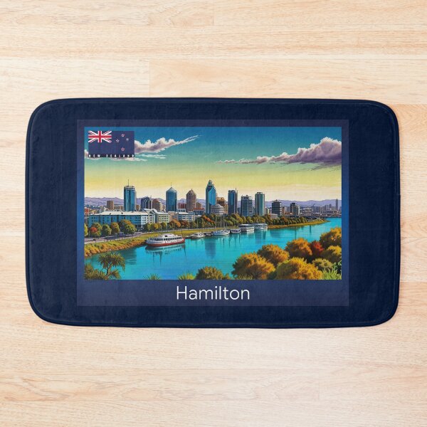 Item preview, Hamilton New Zealand Travel designed and sold by Thistle-TShop.
