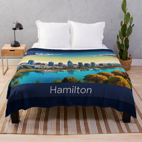 Item preview, Hamilton New Zealand Travel designed and sold by Thistle-TShop.