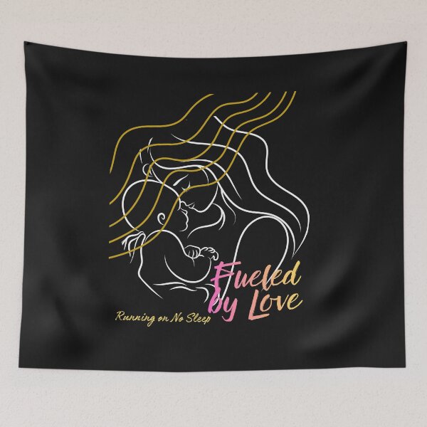 Item preview, Fueled by Love, Running on No Sleep - Mom Life. designed and sold by Aquarius-club.