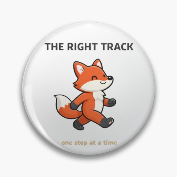 Item preview, Right Track One Step At Time designed and sold by the-dovlat.