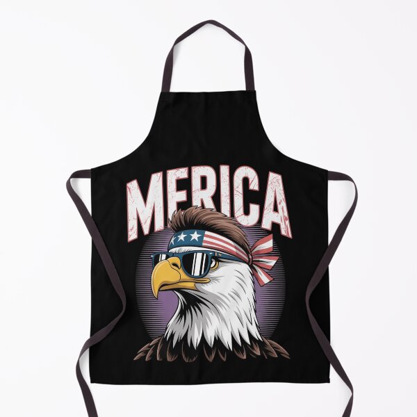Item preview, Merica Bald Eagle Mullet Sunglasses Fourth July 4th Patriot designed and sold by kakashinn.
