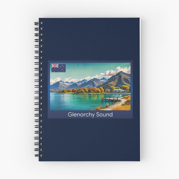 Item preview, Glenorchy Sound New Zealand Travel designed and sold by Thistle-TShop.