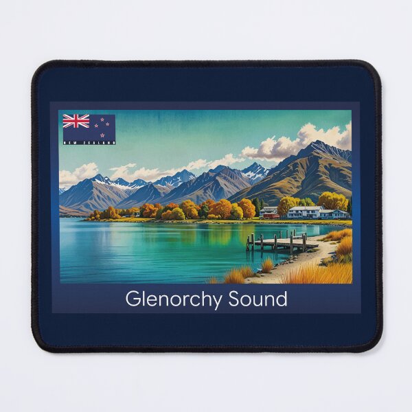 Item preview, Glenorchy Sound New Zealand Travel designed and sold by Thistle-TShop.