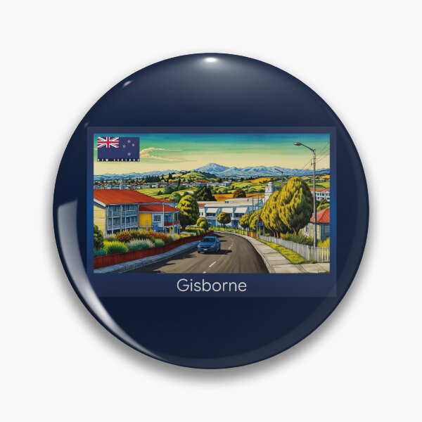 Item preview, Gisborne New Zealand Travel designed and sold by Thistle-TShop.