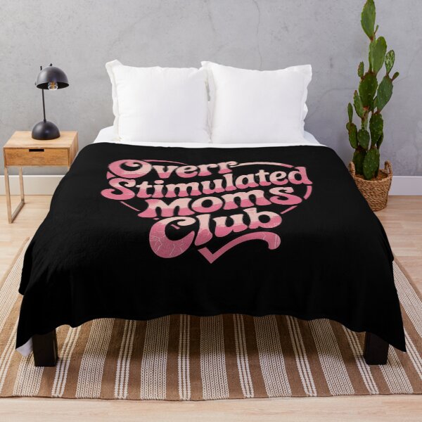 Item preview, Overstimulated Moms Club Motherhood Trendy Mom Groovy 3 designed and sold by FadeOfThrone.