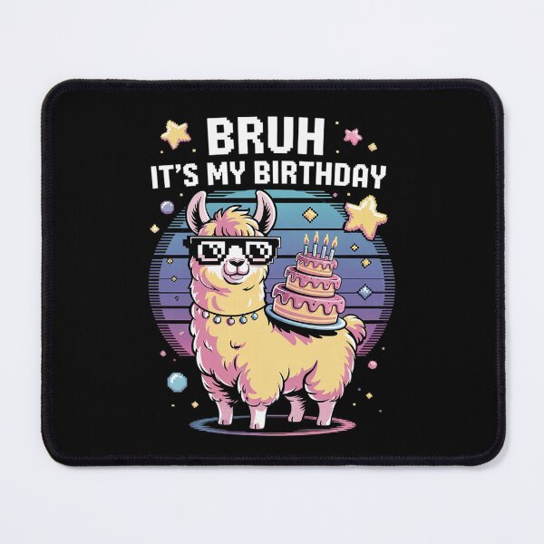 Item preview, Bruh Its My Birthday Llama Pinata Boy Girl Family Party Bday 48 designed and sold by MarryIsMonth.