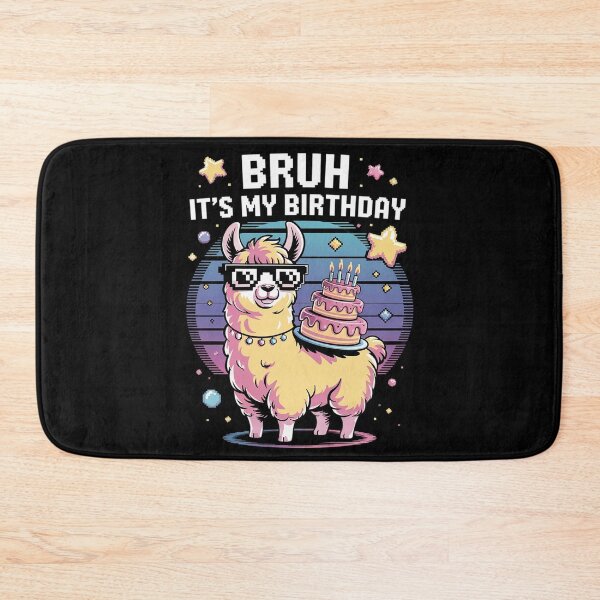 Item preview, Bruh Its My Birthday Llama Pinata Boy Girl Family Party Bday 48 designed and sold by MarryIsMonth.