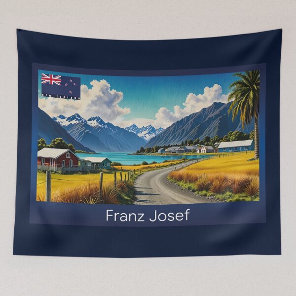 Item preview, Franz Josef New Zealand Travel designed and sold by Thistle-TShop.