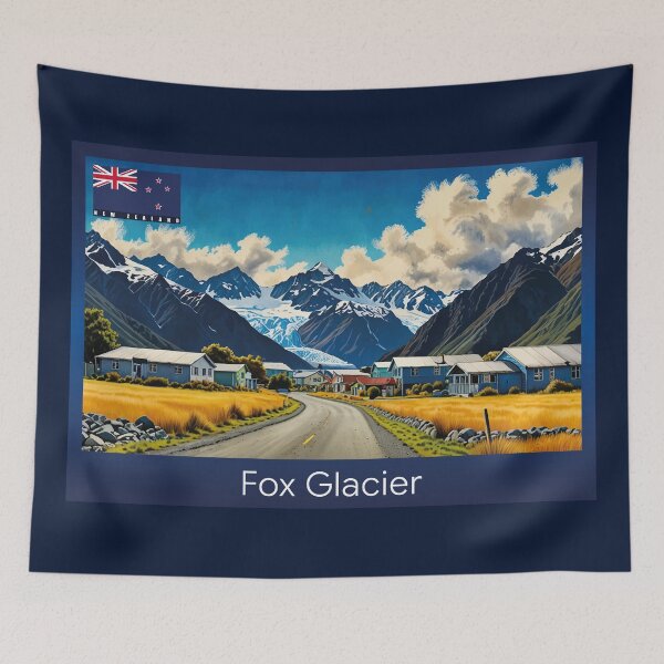 Item preview, Fox Glacier New Zealand Travel designed and sold by Thistle-TShop.
