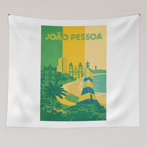 Item preview, João Pessoa Coastline with Farol do Cabo Branco and Historic Center designed and sold by Aryabek.