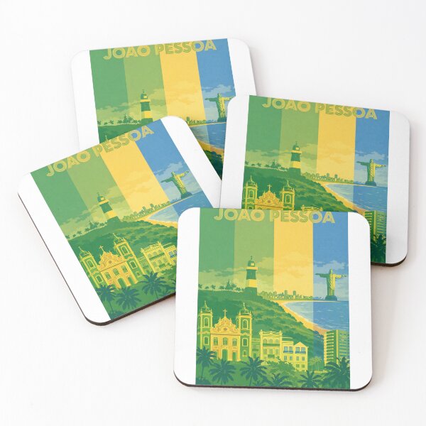 Item preview, João Pessoa Skyline with Historic Churches and Farol do Cabo Branco designed and sold by Aryabek.