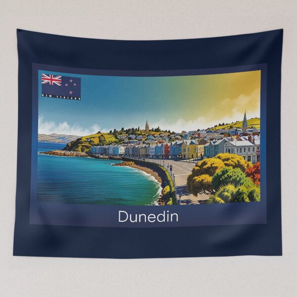 Item preview, Dunedin New Zealand Travel designed and sold by Thistle-TShop.