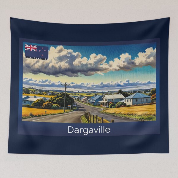 Item preview, Dargaville New Zealand Travel designed and sold by Thistle-TShop.