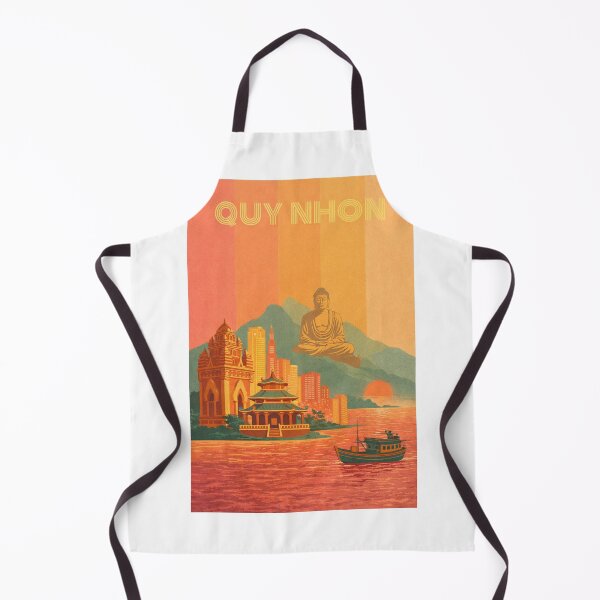 Item preview, Quy Nhon Temple Coastline with Sunset and Giant Buddha Statue designed and sold by Aryabek.