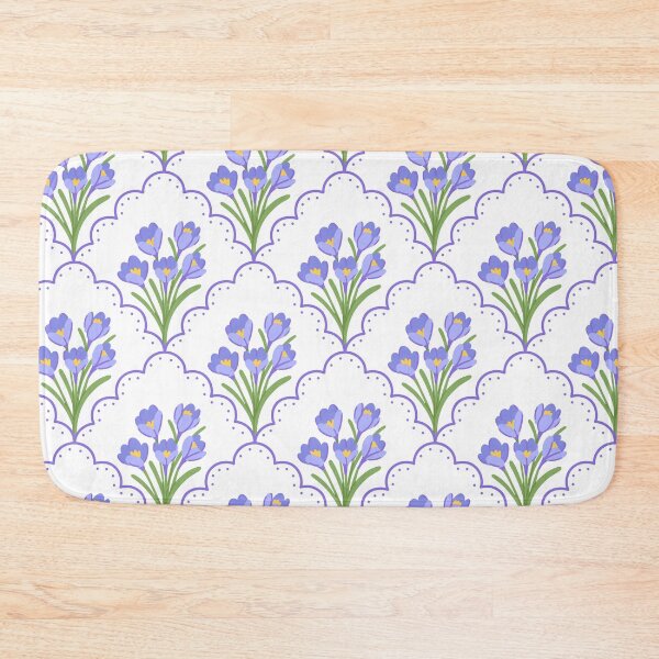 Item preview, Spring preppy crocuses flowers designed and sold by Viaire.