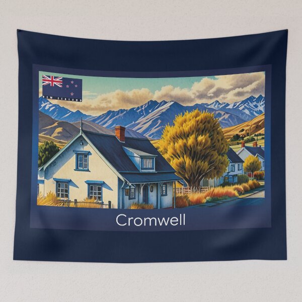 Item preview, Cromwell New Zealand Travel designed and sold by Thistle-TShop.