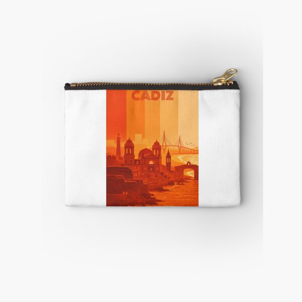 Item preview, Cádiz Seafront with Cathedral, San Sebastián Castle and Bridge View designed and sold by Aryabek.