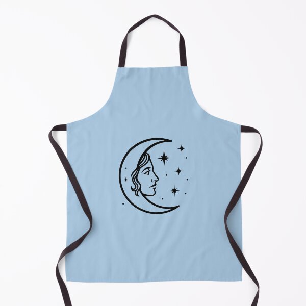 Item preview, Mystic Moon Face Minimal Line designed and sold by HoloInverse.