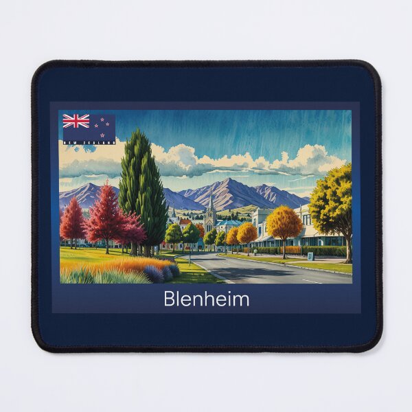 Item preview, Blenheim New Zealand Travel designed and sold by Thistle-TShop.