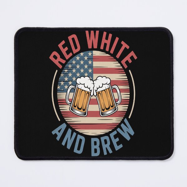 Item preview, Red White & Brew! 4th of July Beer Merica USA designed and sold by kakashinn.