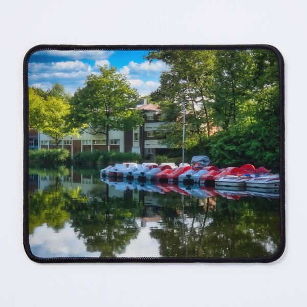 Item preview, Pedal boat rental at Cappenberger See in Lünen designed and sold by Creative Waves Media.