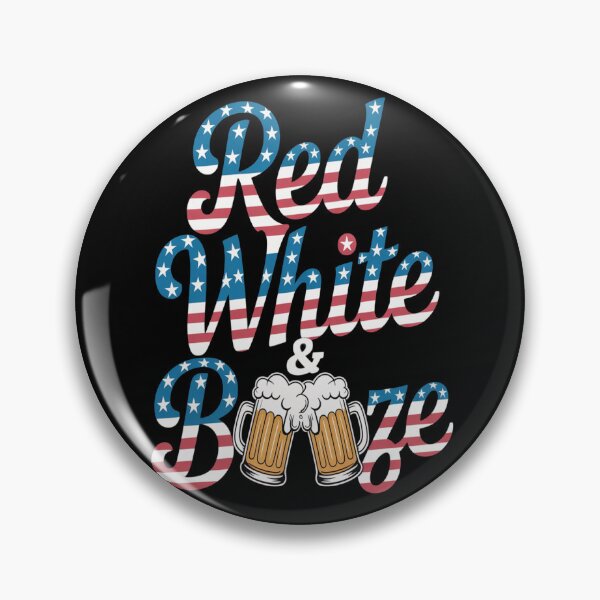 Item preview, Red White And Booze 4th of July designed and sold by kakashinn.