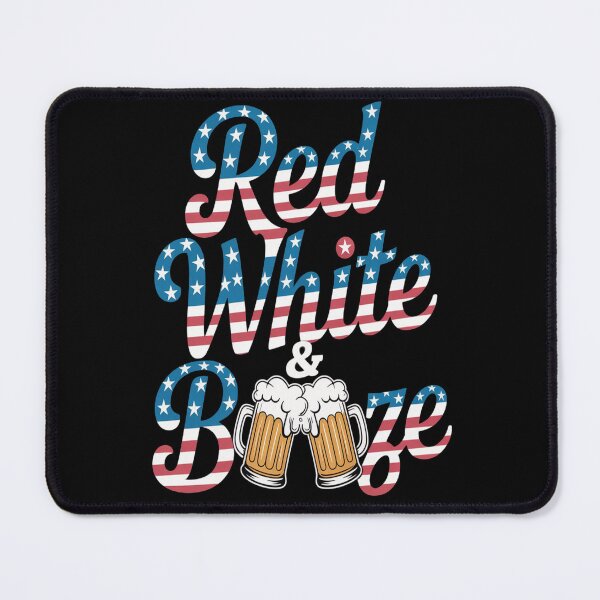 Item preview, Red White And Booze 4th of July designed and sold by kakashinn.