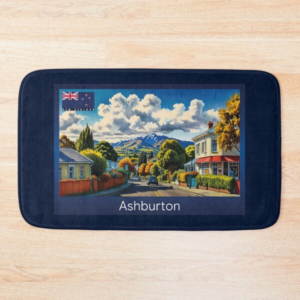 Item preview, Ashburton New Zealand Travel designed and sold by Thistle-TShop.