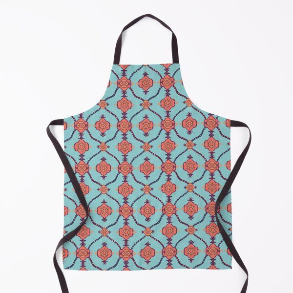 Item preview, Coral Medallion Lattice Pattern designed and sold by thanratdesign.