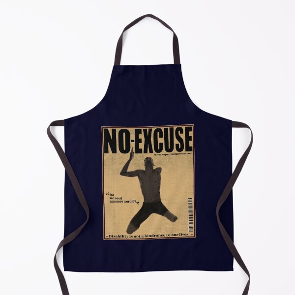 Item preview, NO-EXCUSE_<<Disability is not a hindrance to our lives..>> designed and sold by Pronoian-Space.