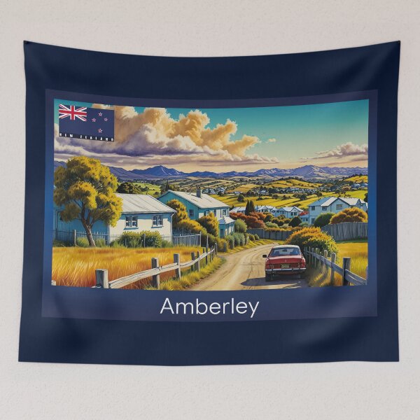 Item preview, Amberley New Zealand Travel designed and sold by Thistle-TShop.