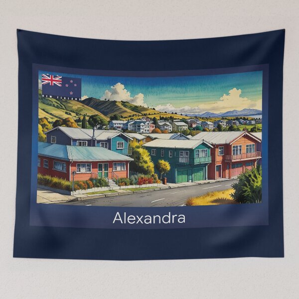Item preview, Alexandra New Zealand Travel designed and sold by Thistle-TShop.