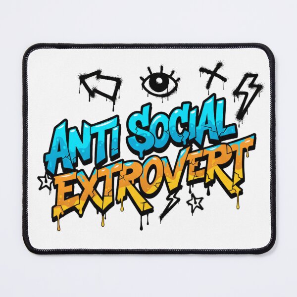 Item preview, Anti Social Extrovert designed and sold by LiaraLael.