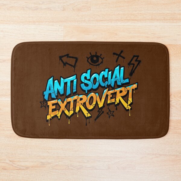 Item preview, Anti Social Extrovert designed and sold by LiaraLael.