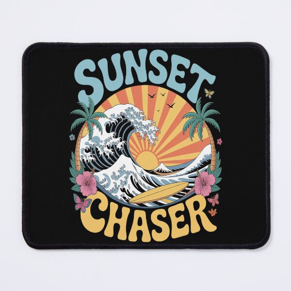 Item preview, Sunset Chaser Palm Tree Silhouette 70s designed and sold by Lucaseinar.