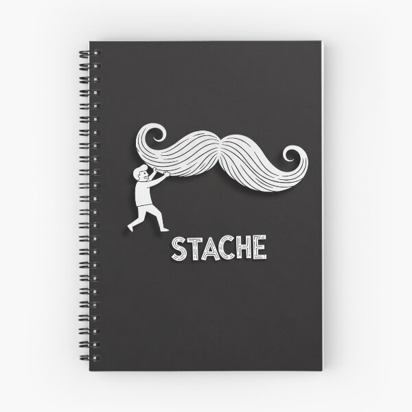 Item preview, The Heavy Stache – Funny Giant Mustache Lifter Minimal Art designed and sold by Paper & Pattern Co.