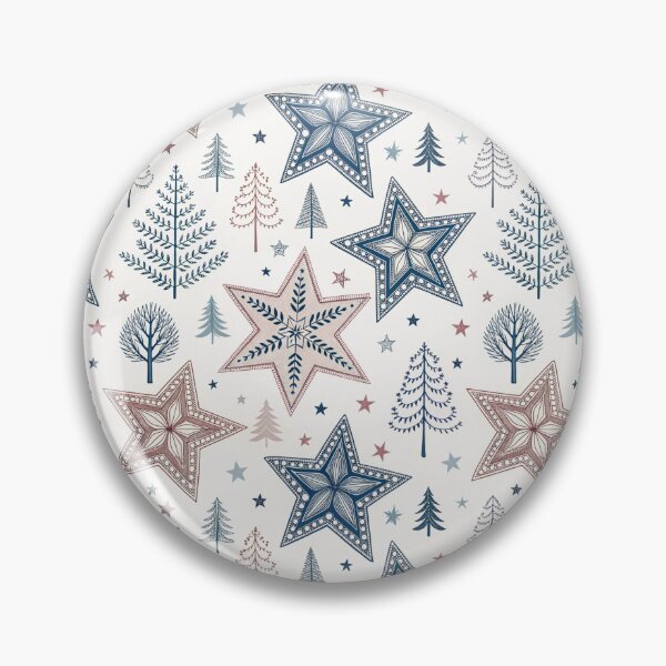 Item preview, Star Rosette Borders | Romantic Nordic Folk Craft designed and sold by Shuga-Design.