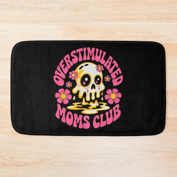 Item preview, Overstimulated Moms Club Saying Groovy Mom Last Nerve 0 designed and sold by FadeOfThrone.