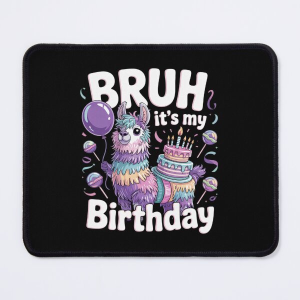 Item preview, Bruh Its My Birthday Llama Pinata Boy Girl Family Party Bday 54 designed and sold by MarryIsMonth.