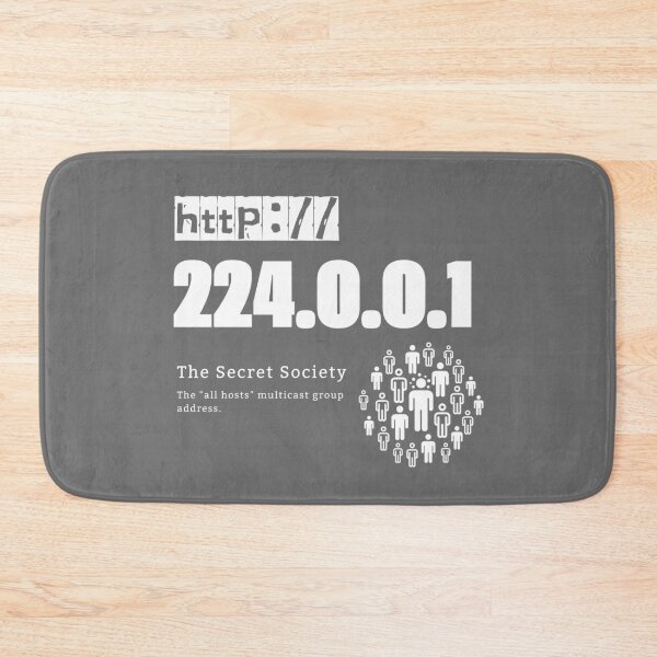 Item preview, Ip Address: 224.0.0.1 (The Secret Society) designed and sold by S9View.