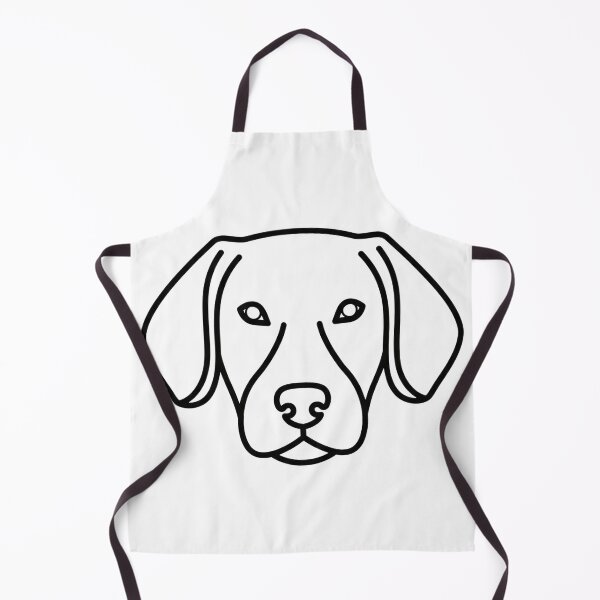 Item preview, Minimal Dog Face Line Art Illustration designed and sold by i1ovedogs.