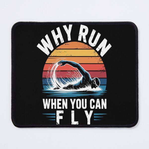 Item preview, Swimming Butterfly Swim - Why Run When You Can Fly designed and sold by Lucaseinar.