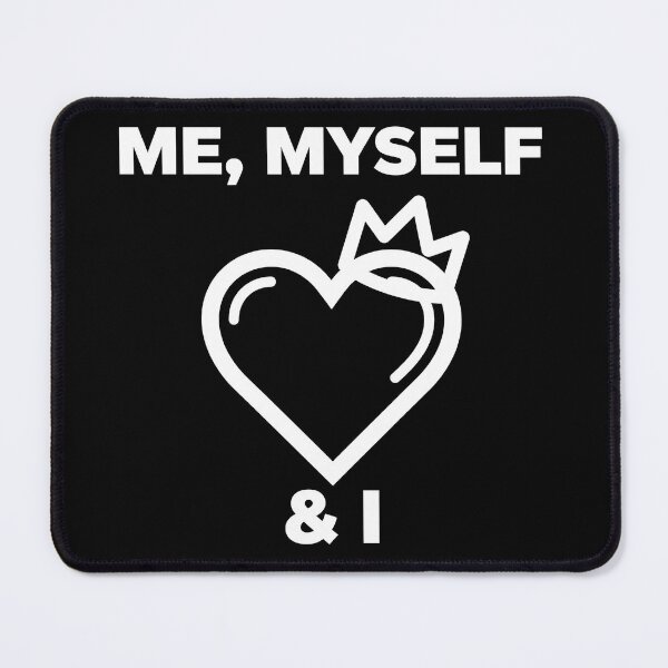 Item preview, Me Myself and I - Self Love Crown Heart designed and sold by TextCrew.