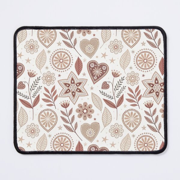 Item preview, Romantic Rosette Border Mix | Nordic Folk Valentine Collection designed and sold by Shuga-Design.